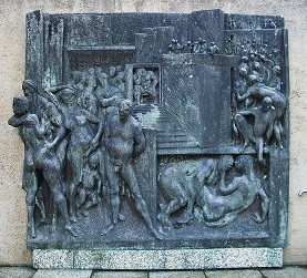 Stadthalle Relief